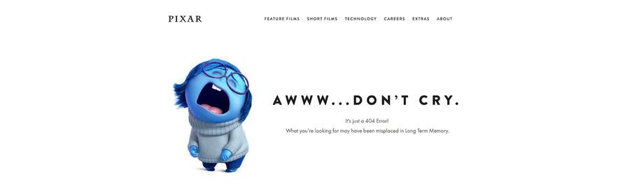 Dream-Line Pixar 404